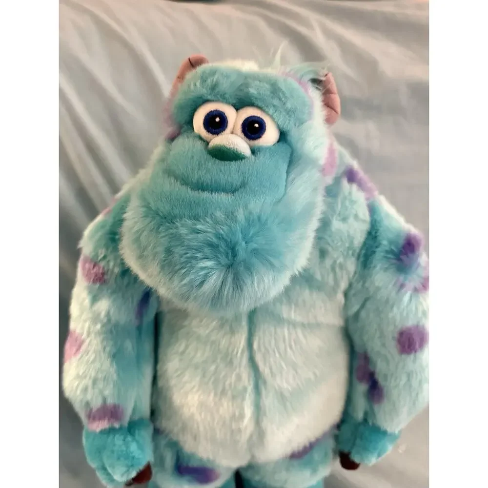 Disney Sulley Plush Blue Purple Monsters Inc Soft Stuffed Animal